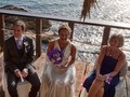 During Wedding ceremony in Cavtat
