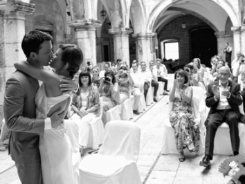 Dubrovnik wedding, Sponza Palace