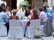 Dinner wedding reception, Sponza, Dubrovnik