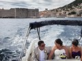 Thumbnail Fast boat carrying newlyweds in Dubrovnik