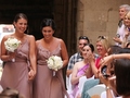 Happy Bridesmaids in Sponza, Dubrovnik